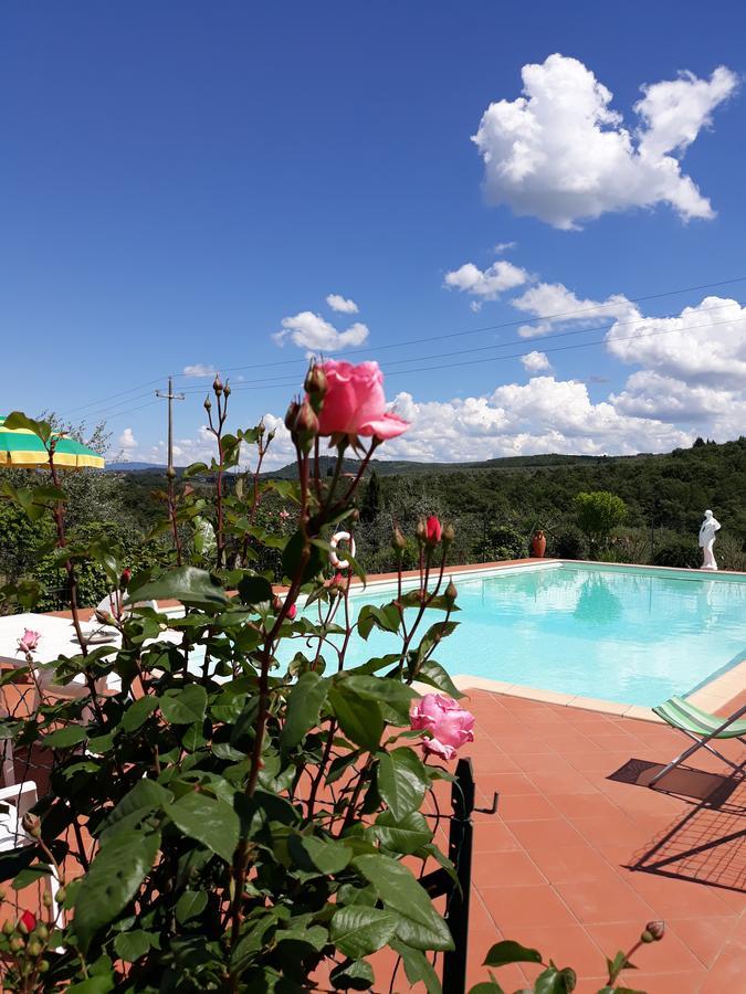 Villa La Vecchia Quercia à Pergine Valdarno Extérieur photo